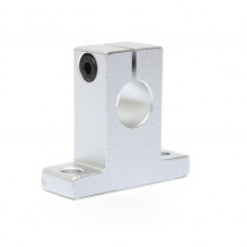 Soporte de pìe SK12 para ejes lineales, aluminio, diámetro 12mm