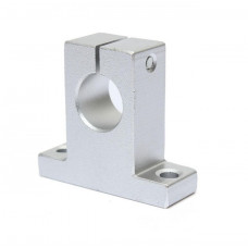Soporte de pìe SK16 para ejes lineales, aluminio, diámetro 16mm