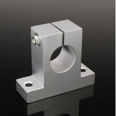 Soporte de pìe SK20 para ejes lineales, aluminio, diámetro 20mm