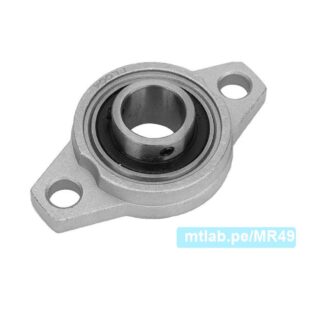 Soporte o chumacera KFL004, diámetro 20mm, tipo de pared