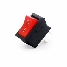 SWITCH MINI ROCKER ROJO