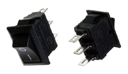 Switch Rocker SPDT 3A 250V 10x15mm 3 pines (KCD1101-003R)