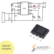 SY7636 SMD Carga y Descarga bateria li-ion