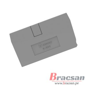 TAPA FINAL PARA BORNERA RIEL DIN 10MM D-DS10 DEGSON DEG.D-DS10