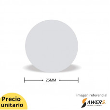 Tarjeta circular NFC NTAG215 25mm