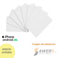 Tarjeta NFC 13.56Mhz NTag215 iOS compatible