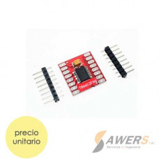 TB6612 Puente H 1.2A 12VDC velocista