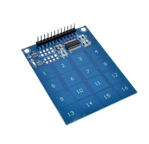 *Teclado capacitivo TTP229 de 16 teclas (TTP229B)
