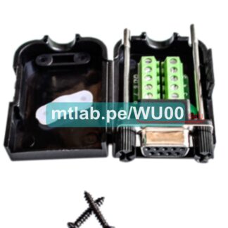 Terminal adaptador de cableado DB9 HEMBRA