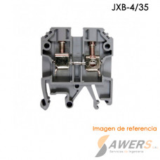 Terminal de conexion JXB-4/35 Riel Din