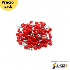 Terminal tubular 2.5mm 14AWG E2512 (10pcs)