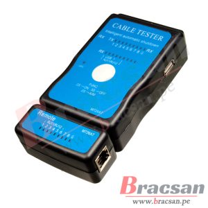 TESTEADOR PROBADOR PARA CABLE DE RED CONECTOR RJ45 RJ11 RJ12 USB LANTESTER M726AT GLINK GP-GLT-104