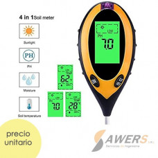 Tester Higrometrico Digital 4 en 1