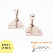 Tope de Puerta Ajustable Magnetico para perfil 4040