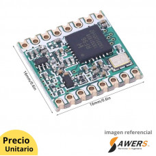 Transceptor LoRa SX1276 915MHz, E32-DTU Ebyte, V