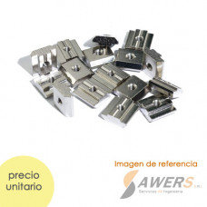 Tuerca M4 T-NUT Cabeza Cuadrada 16x4mm
