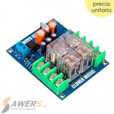 UPC1237 2XRelay Modulo protector de parlante