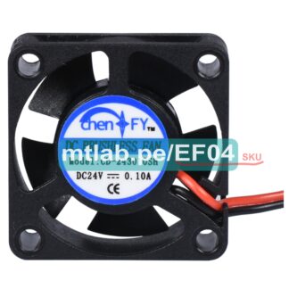 Ventilador 12V, 0.13A 3cm x 3cm