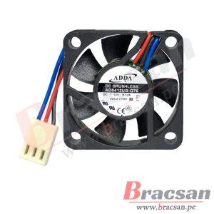 VENTILADOR 12VDC 0.12A 3 CABLES 40X40X10MM ADDA AD0412UB-G76