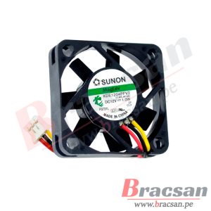 VENTILADOR 12VDC 1.0W 3 CABLES 40X40X10MM SUNON KDE1204PFV2
