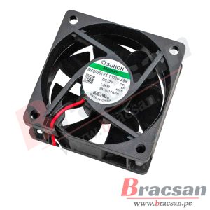 VENTILADOR 12VDC 1.56W 0.13A 2 CABLES 60X60X25MM SUNON MF60251VX-1000U-A99