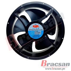 VENTILADOR 220VAC 0.21A 2 CABLES 254X254X89MM CON RODAJE QIFANG QFA25489HBL