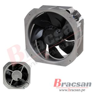 VENTILADOR 230VAC 0.35A 80W 225X225X80MM EBMPAPST W2E200-HK38-01