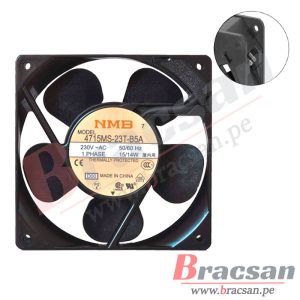 VENTILADOR 230VAC 14/15W 119X119X38MM NMB-MAT 4715MS-23T-B5A