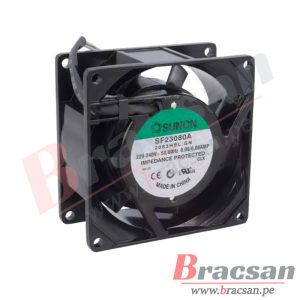 VENTILADOR 230VAC 14W 80X80X38MM CON RODAJE SUNON SF23080A2083HBL.GN