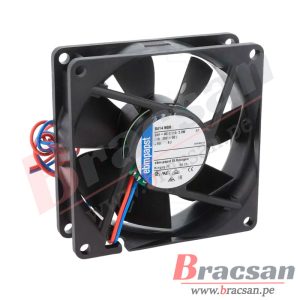 VENTILADOR 24VDC 0.11A 2.8W 80X80X25MM EBMPAPST 8414NGH