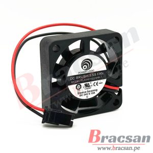 VENTILADOR 24VDC 0.12A 2 CABLES 40X40X10MM POWER LOGIC PLA04010D24H-1