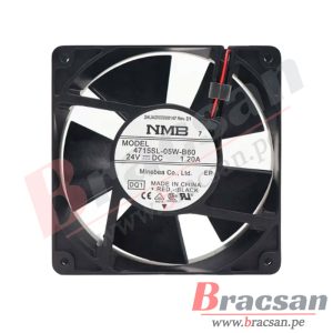 VENTILADOR 24VDC 1.20A 4 CABLES 120X120X38MM NMB-MAT 4715VL-05W-B76
