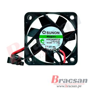 VENTILADOR 24VDC 1.9W 2 CABLES 40X40X10MM SUNON KDE2404PFVX