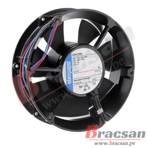 VENTILADOR 24VDC 2.0A 48W 3 CABLES 172X51MM EBMPAPST 6224 NTDA