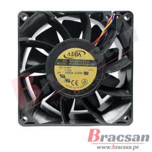 VENTILADOR 48VDC 1.15A 4 CABLES 120X120X38MM ADDA AS12048HB389300
