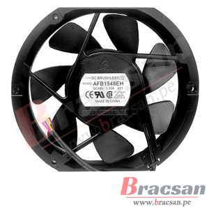VENTILADOR AXIAL 48VDC 1.50A 4 CABLES 172X150X25MM DELTA AFB1548EH