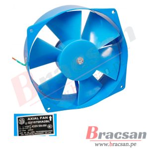 VENTILADOR PARA MAQUINA DE SOLDAR 220VAC 65W 210X210X70MM CON RODAJE G21070HA2BL