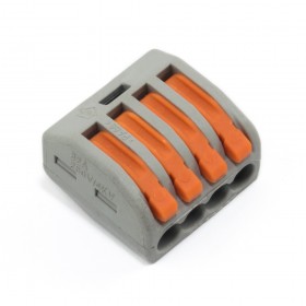 WAGO 222-412 Conector Rápido (compatible)