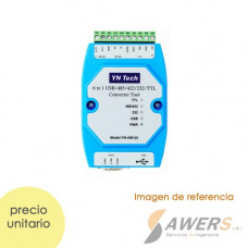 YN-4561 Modulo serial aislado 6 en 1 USB/485/422/232/TTL