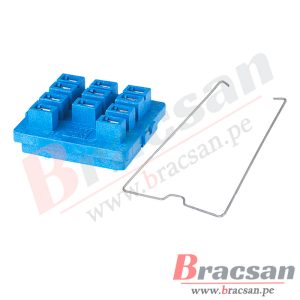 ZOCALO BASE PARA RELAY 10A 250VAC 11 PINES PARA CIRCUITO IMPRESO FINDER 92.13SMA