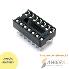 Zocalo de 18P 22x10mm