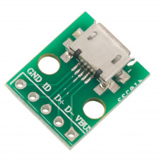 Zocalo microUSB a DIP-PCB