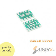 Zocalo PCB DIP10 a SOP10/SOT23