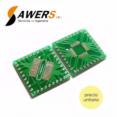 Zocalo PCB DIP32 a TQFP/SSOP32
