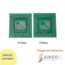 Zocalo PCB TQFP32/64 A DIP