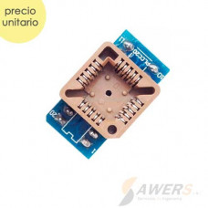 Zocalo PLCC20 a DIP-20