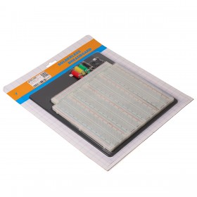 ZY-208 Protoboard con Base de Metal, Breadboard Cuadruple "Overclick"